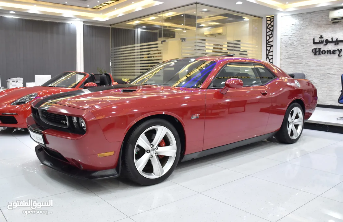 Dodge Challenger SRT8 392 HEMI ( 2012 Model ) in Red Color GCC Specs