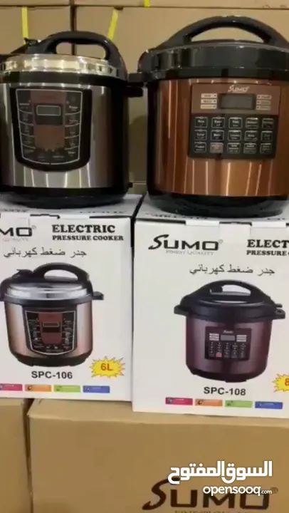 قدر الضغط الكهربائي : اجهزة المطبخ الصغيرة الات طبخ كهربائية مستعمل : مدينة  الكويت عبدالله السالم (222366632)