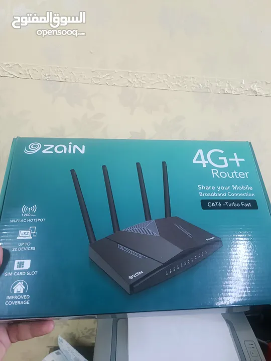 راوتر 4G+Plus بلس يشغل كل الخطوط (اورنج + امنيه+ زين )