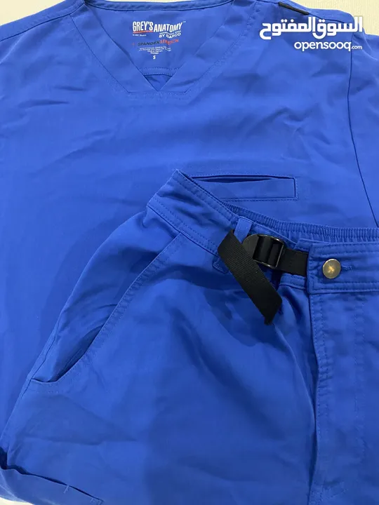 للبيع: طقمين سكراب طبي رجالي – Grey’s Anatomy by Barco (Spandex Stretch)