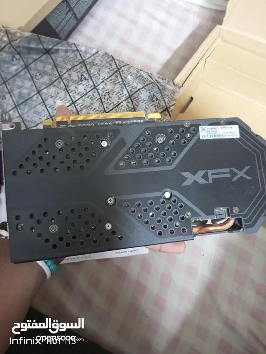 كرت شاشه rx 580 8gb