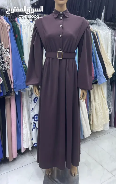 هالمـوديـل حكـايـة وروايـة....  فستـان كُـم بـف دبـل كلـوش فـري سـايـز
