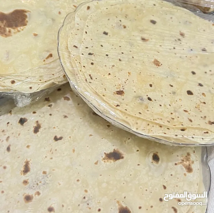 خبز عماني + شباتي