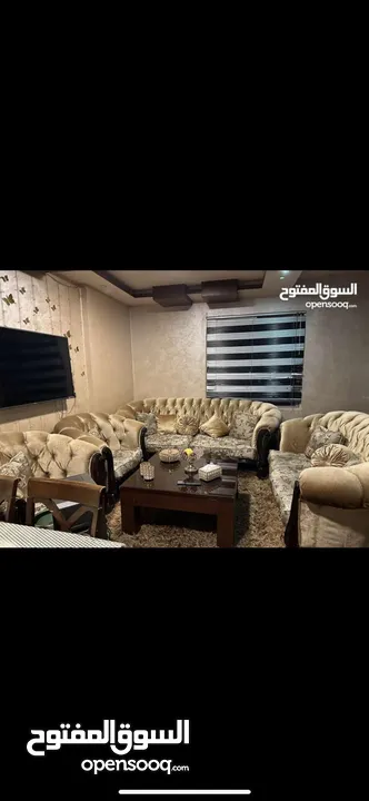 طقم كنب تفصيل بحالة جديدة