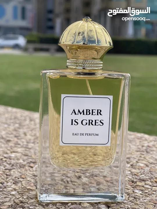 Amber is gres Ed perfume