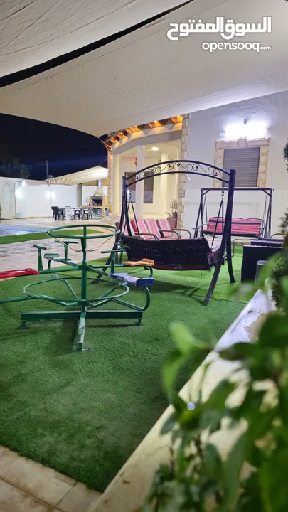 شاليه و مزرعة القمر منطقة الراما البحر الميت للإيجار