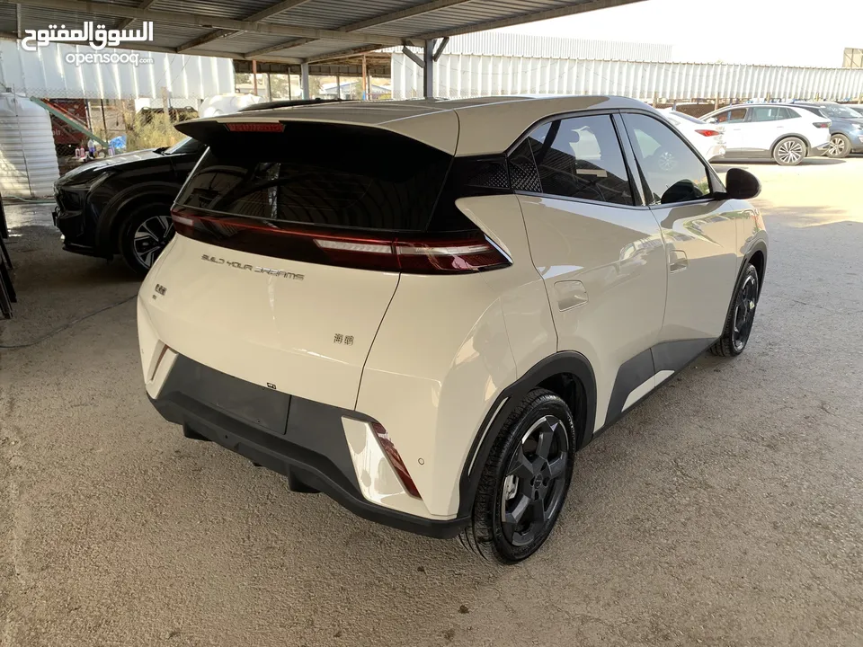 BYD SEAGULL 2023 بي وأي ديه  بطاريه  كبيره 405 سيجول 2023  بحاله الوكاله عداد 7 كيلو