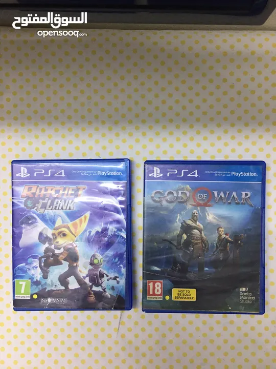 PS4 Games Ratchet And Clank, God Of War