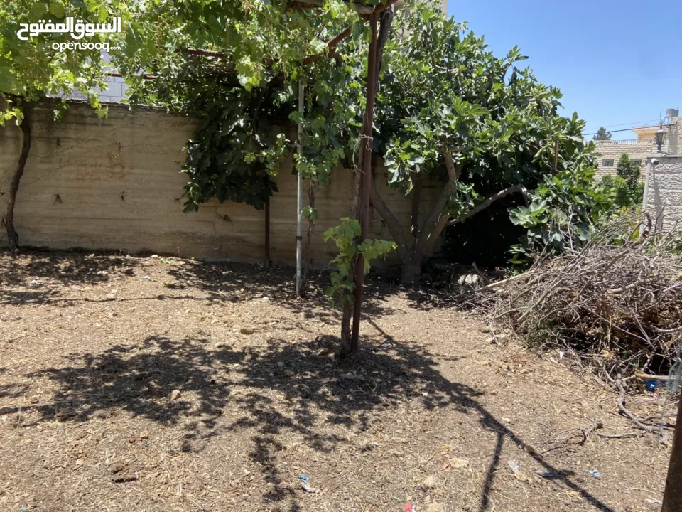 ارض مع بناء قائم