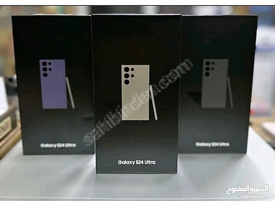 جالاكسي S24 Ultra جديد كفالة الوكيل الرسمي BMS (1TB /512GB/256GB)