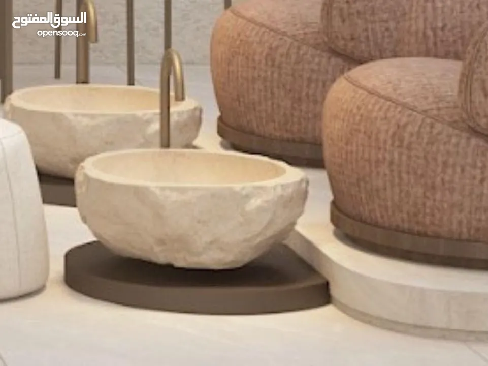 ديكورات حجر نوافير شلالات مغاسل فير بليس باربكيو ديكورات شبابيك ومداخل دربزينات ومشربيات اعمده