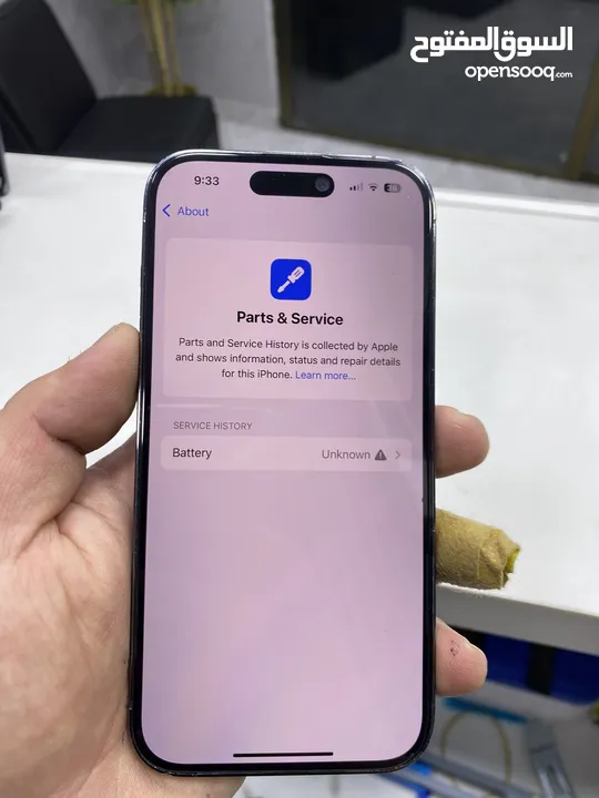 iPhone 14 Pro 512GB مغير بطاريه اصلي