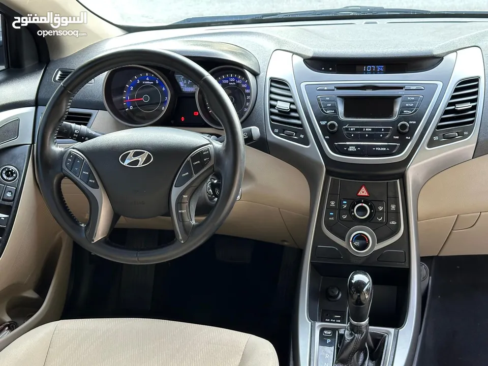 HYUNDAI ELANTRA 2014 ZERO ACCIDENT ZERO ONWER NEAT AND CLEAN CAR