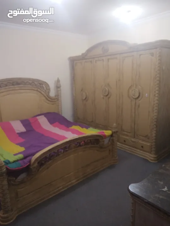 غرفة مستقلة بشقة مفروشة بمنطقة الوكرة للايجار بدون شيكات وبدون عمولة