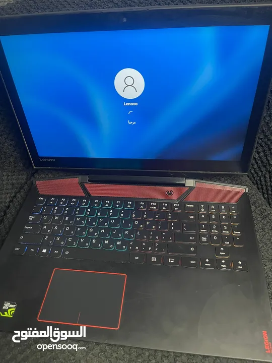لابتوب جيمنج Lenovo legion بحالة ممتازة فقط 1500 شيكل