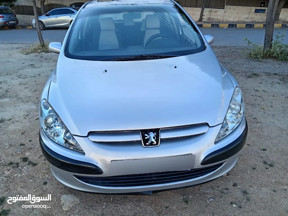 بيجو 307 لون سلفر