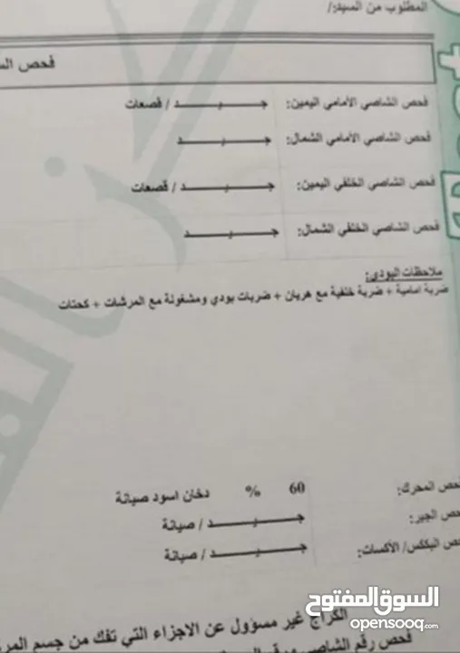 مرسيدس 96 فحص 7 جيد