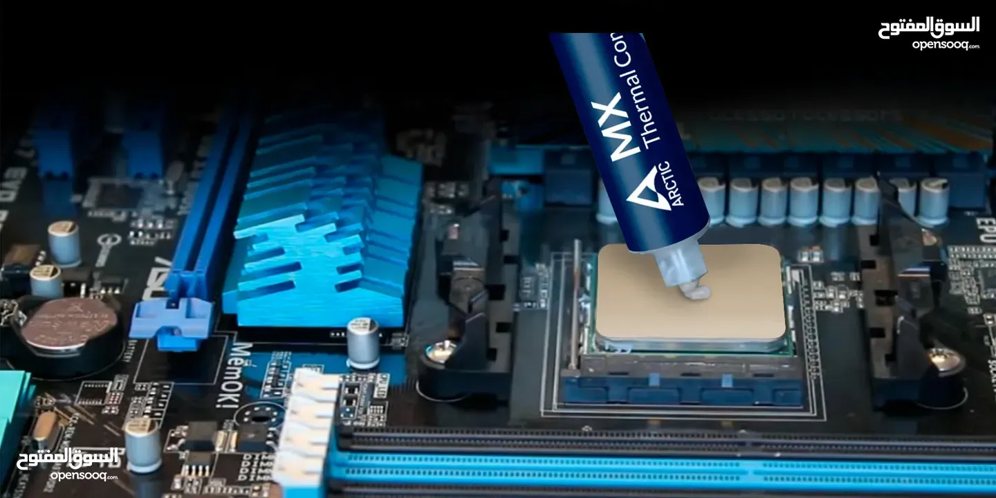معجونة تبريد حراري أصلي  للمعالجات و كروت الشاشه ARCTIC MX-4 Thermal Grease For CPU or GPU (4.0G)