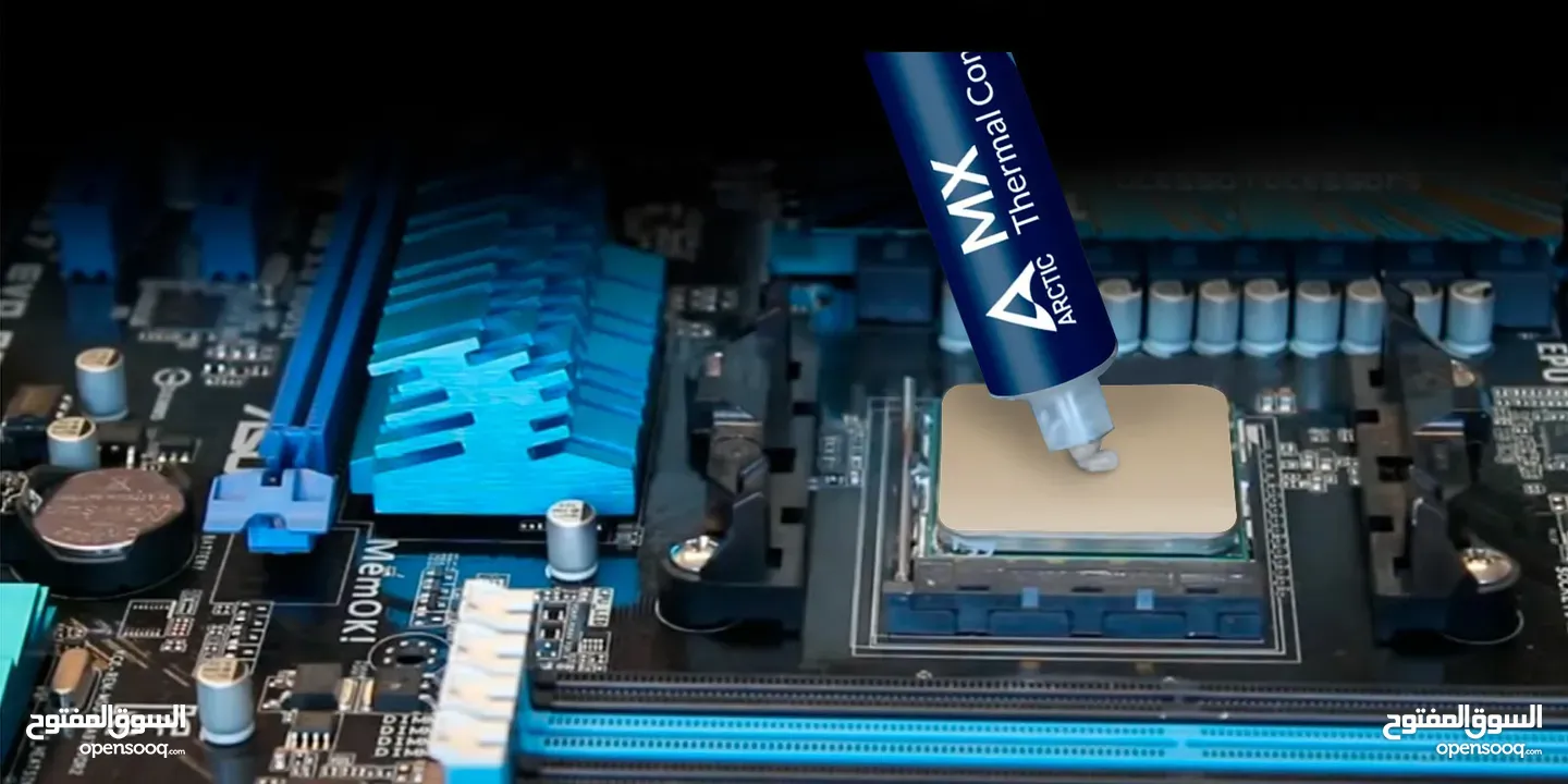 معجونة تبريد حراري اصلي للمعالجات و كروت الشاشه ARCTIC MX-4 Thermal Grease For CPU or GPU (4.0G)