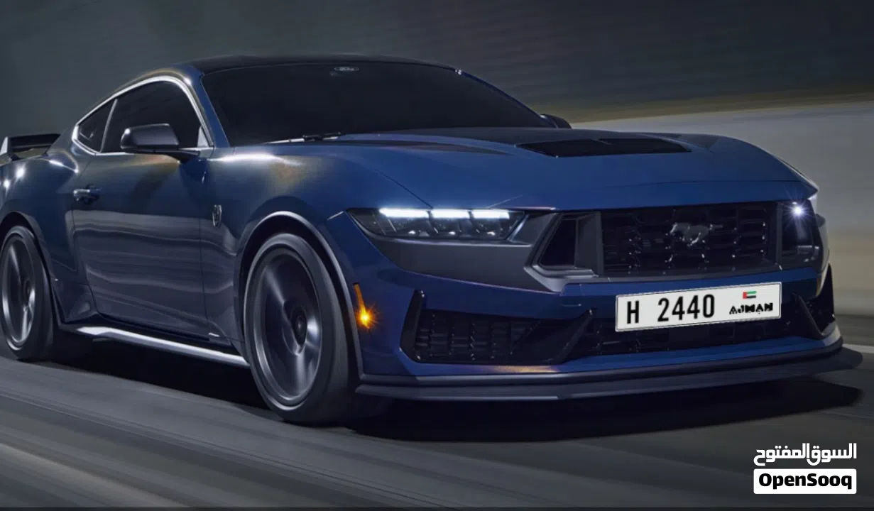 Ajman plate ( 2440 H ) رقم عجمان رباعي