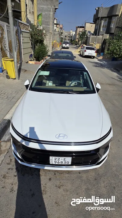 هونداي سوناتا 2024   HYUNDAI Sonata 2024  مرقم اربيل الدولي    خليجي  زيرو  19000km