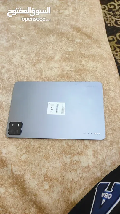 ايباد شاومي باد6 256 جيجا بالكرتونة مع شاحن الاصلي وسماعتو وكڤر استعمال بسيط بحالة الجديد