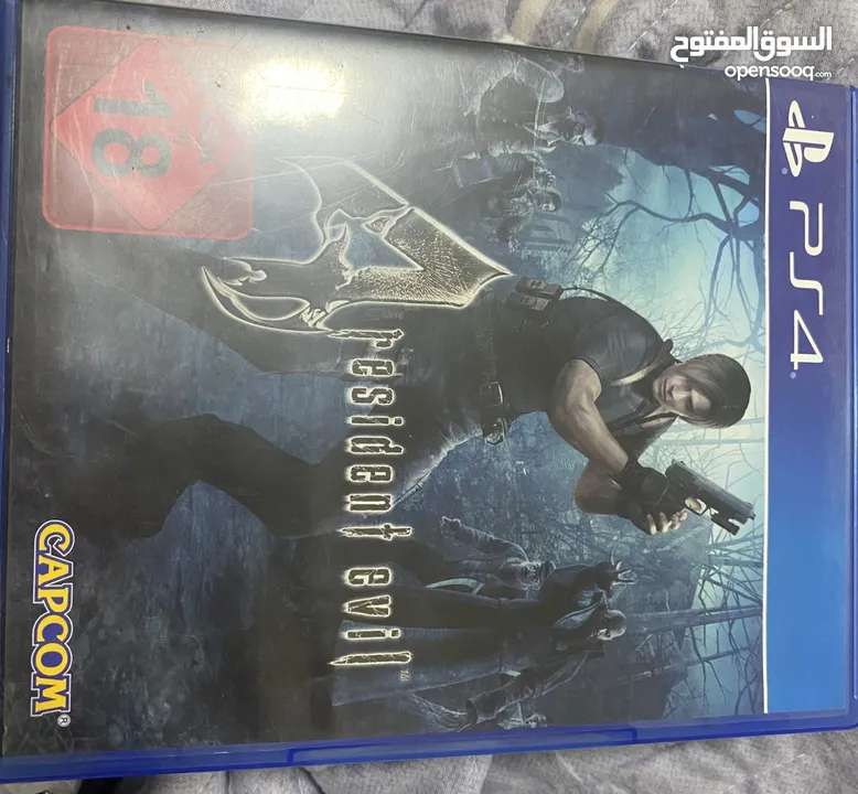 Cd resident evil 4 for ps 4