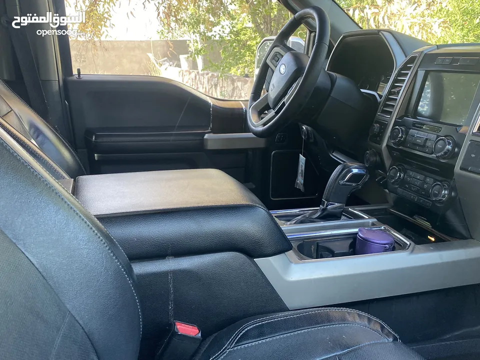 فورد F150 لاريات 2016 فل كامل نظيف جداً ممشى قليل  Ford F150 lariat in a great condition