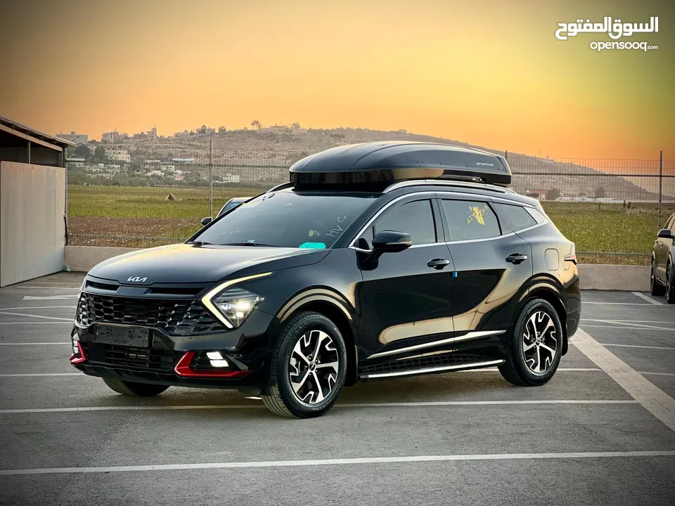 كايا سبورتاج  GT Line/2022 فل بدون فتحة سقف  2x4 ///240Hp بنزين + كهرباء  ( Haybrid) 1600cc