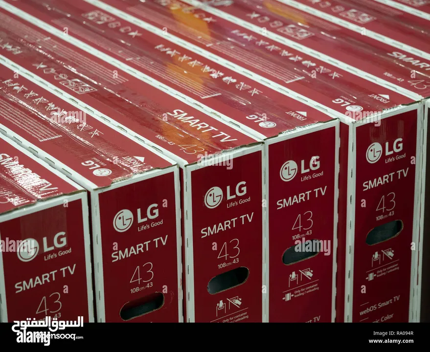 تلفزيونات سامسونج و ال جي   Samsung, LG and Hisense TVs at export prices of all sizes and quantities