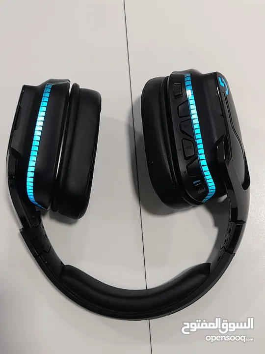 لوجيتيك جي 935 صوت محيطي 7.1 سماعة رأس للألعاب شغاله100%   Logitech G935 7.1 Surround Gaming Headset