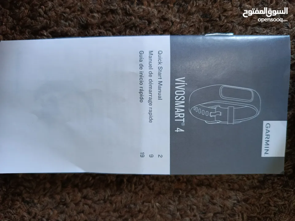 ساعه يد ذكيه جارمن الأصلية (GARMIN vívosmart 4) مستعمله شهرين