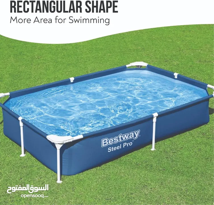 بركة سباحة مستطيل نوع انتيكس الأصلية من الدولية للأجهزة الرياضية