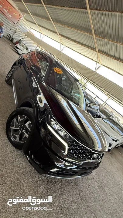 سعر بدون جمركKia sorento Hybrid 2021 ‏ سيارة لا زالت حرة