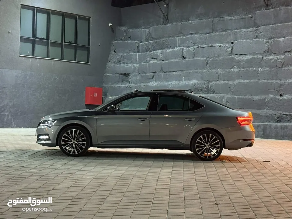 سكودا سوبيرب من احلا الحبات  النادرة بسعر الحرق