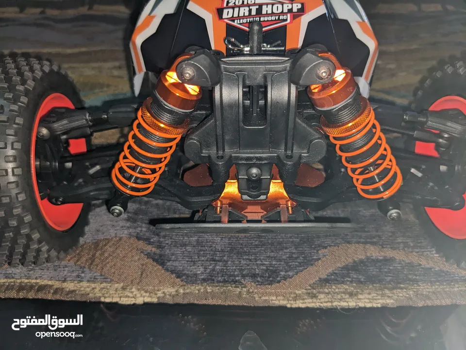 سياره RC 4x4 ماركه كاسيموتو kasemoto جديده  cacapibality 6S lipo battery مع قطع غيار كامله