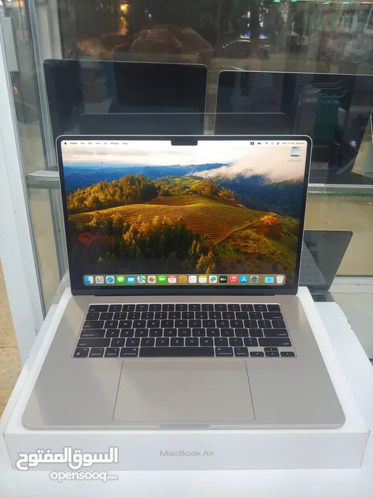 MacBook Air 15 2024 M3 8GB Ram 256GB SSD لابتوب ابل