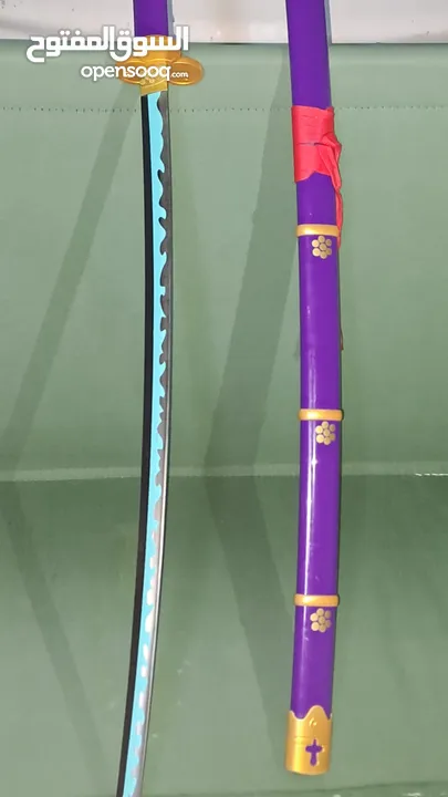 Steel katana sword