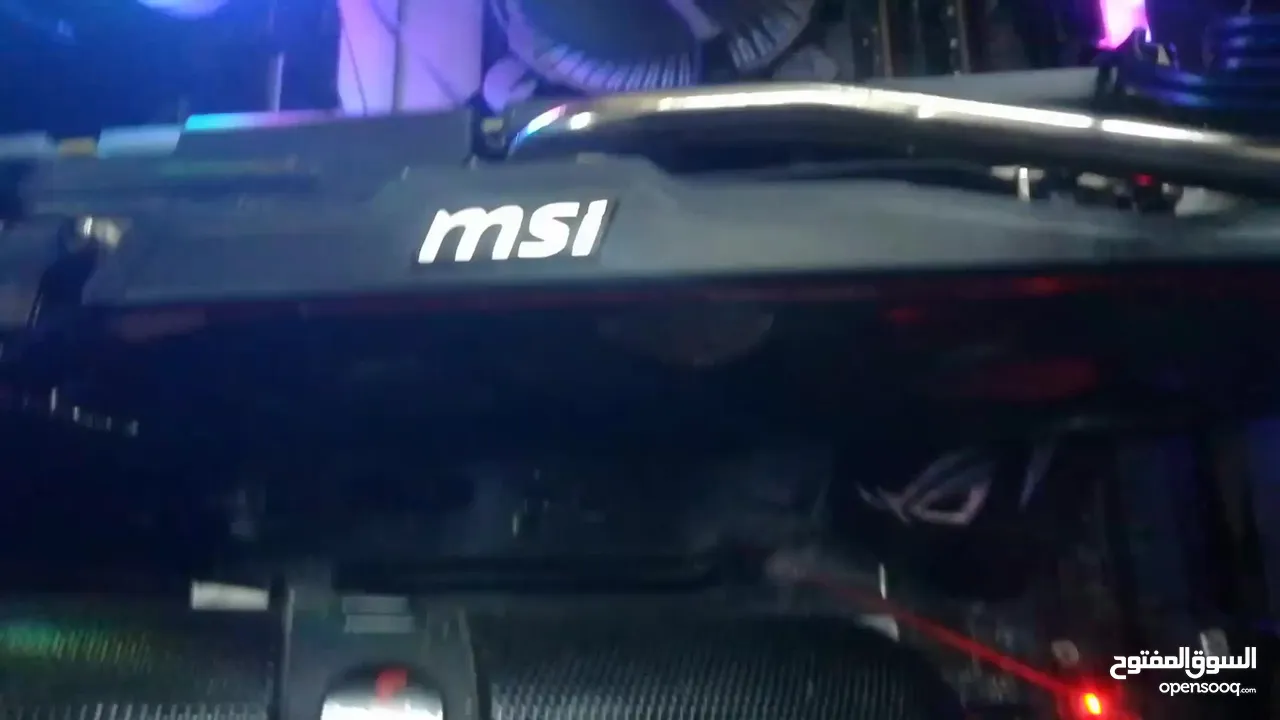 كرت شاشه   msi 780  شبه جديد ختمو عليه وكاله