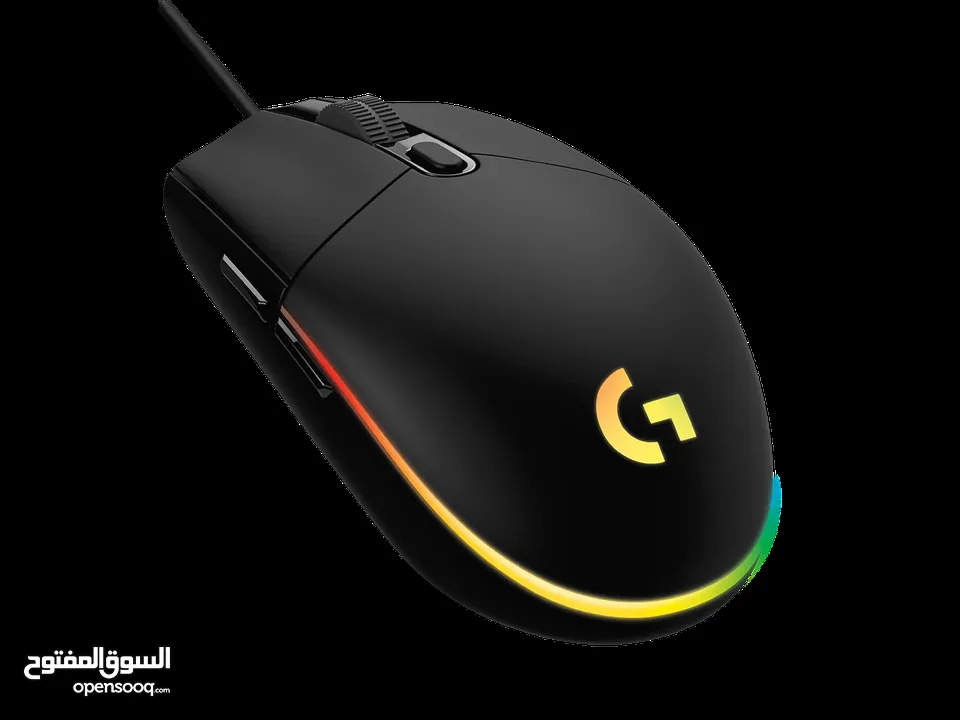 Logitech G102 Light Sync Gaming Wired Mouse ماوس لوجيتيك جديد