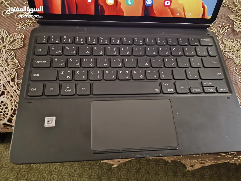 Samsung tab s7 128gb مع القلم والكيبورد