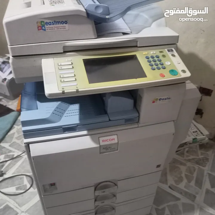 ماكنه تصوير نوع ريكو موديل Mp4001 40 صوره بالدقيقة ماكنه قويه للعمل المستمر تصوير طباعه  سكانر
