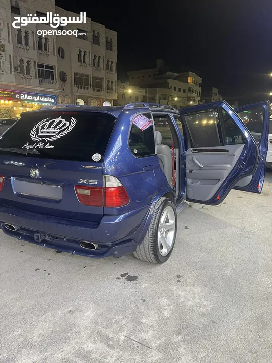 BMW X5 موديل 2001 فحص كامل ترخيص وتنازل واطي للبيع او البدل ع مرسيدس E200 موديل 2004