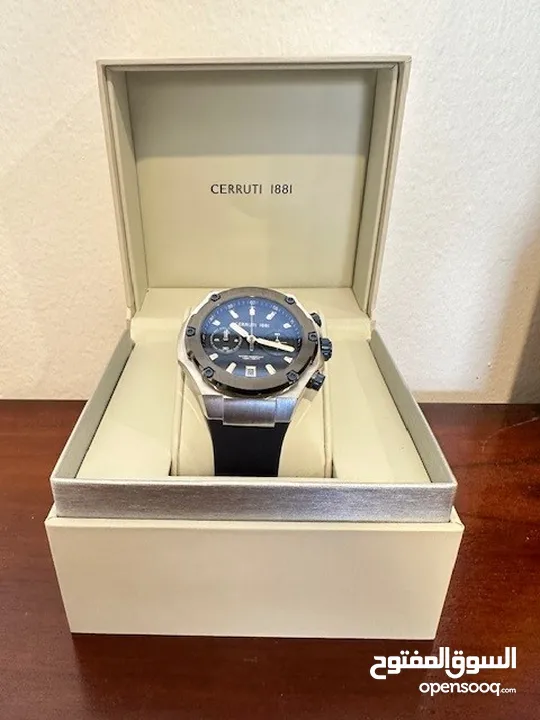 Cerruti 1881 men watch brand new in packed condition (with plastic and original packing)not used