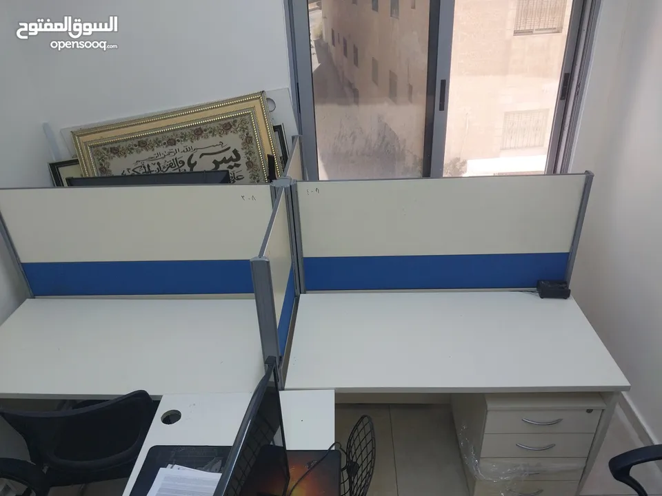مكتب  موظفين رباعي للبيع