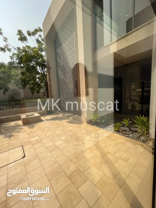 Furnished villa for sale in Muscat bay/ Instalment three years/ Freehold/ Lifetime Residency