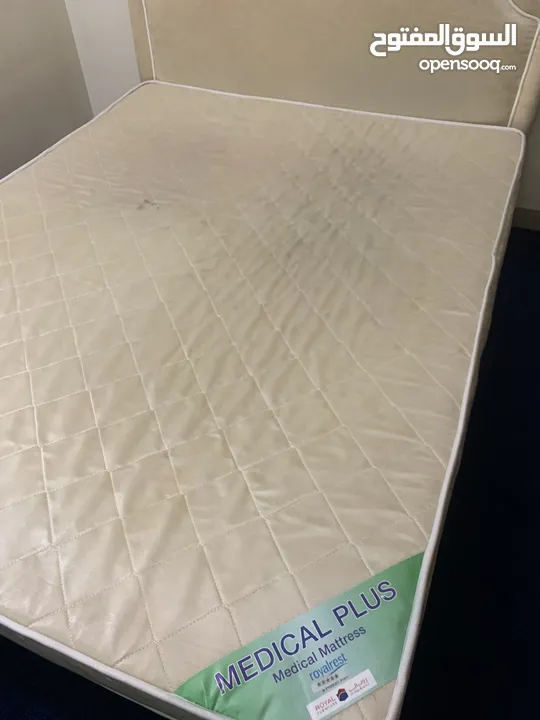 Bed Frame with Medical Mattress