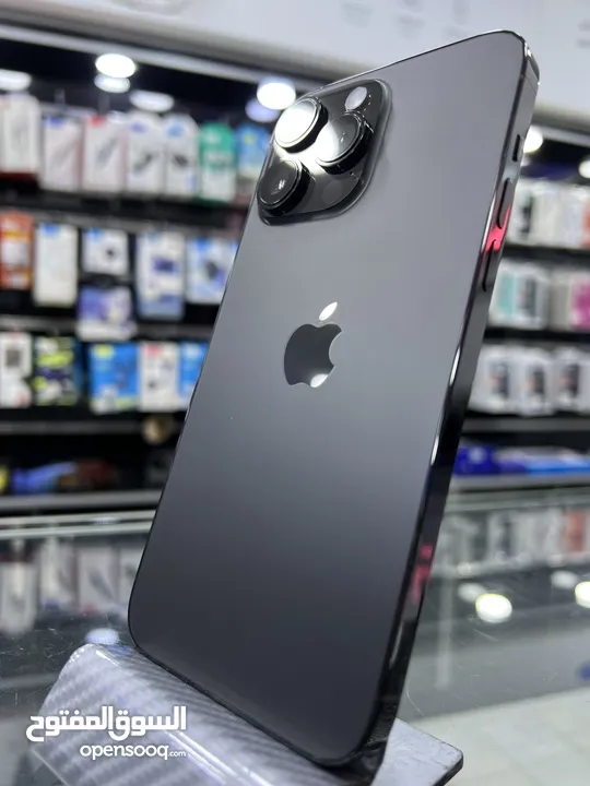 iPhone 14 Pro Max (256 GB) ايفون مستعمل 14 برو ماكس (بطارية 90٪؜) اصلية مش مرفوعة  وارد امريكي E-SIM