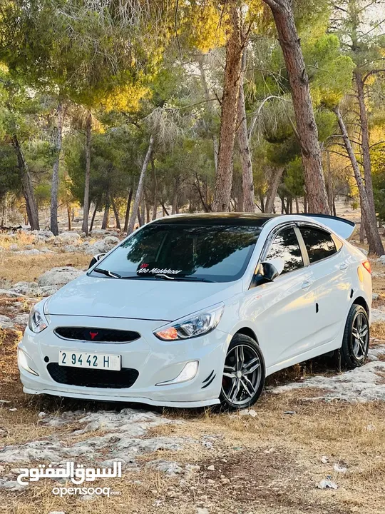 هونداي اكسنت 17 برخصه 1400 بنزين 6 غيار