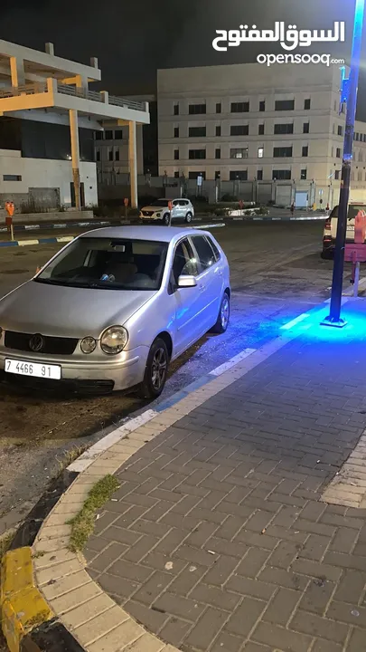 بولو 2004اتوماتيك فحص ممتاز ترخيص وتامين لشهر 1 بدها ماطور
